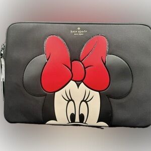 🔥 Kate Spade X Disney Minnie Mouse Limited Edition universal laptop sleeve